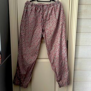 Candy cane PJ bottoms